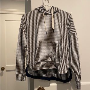 Striped hoodie